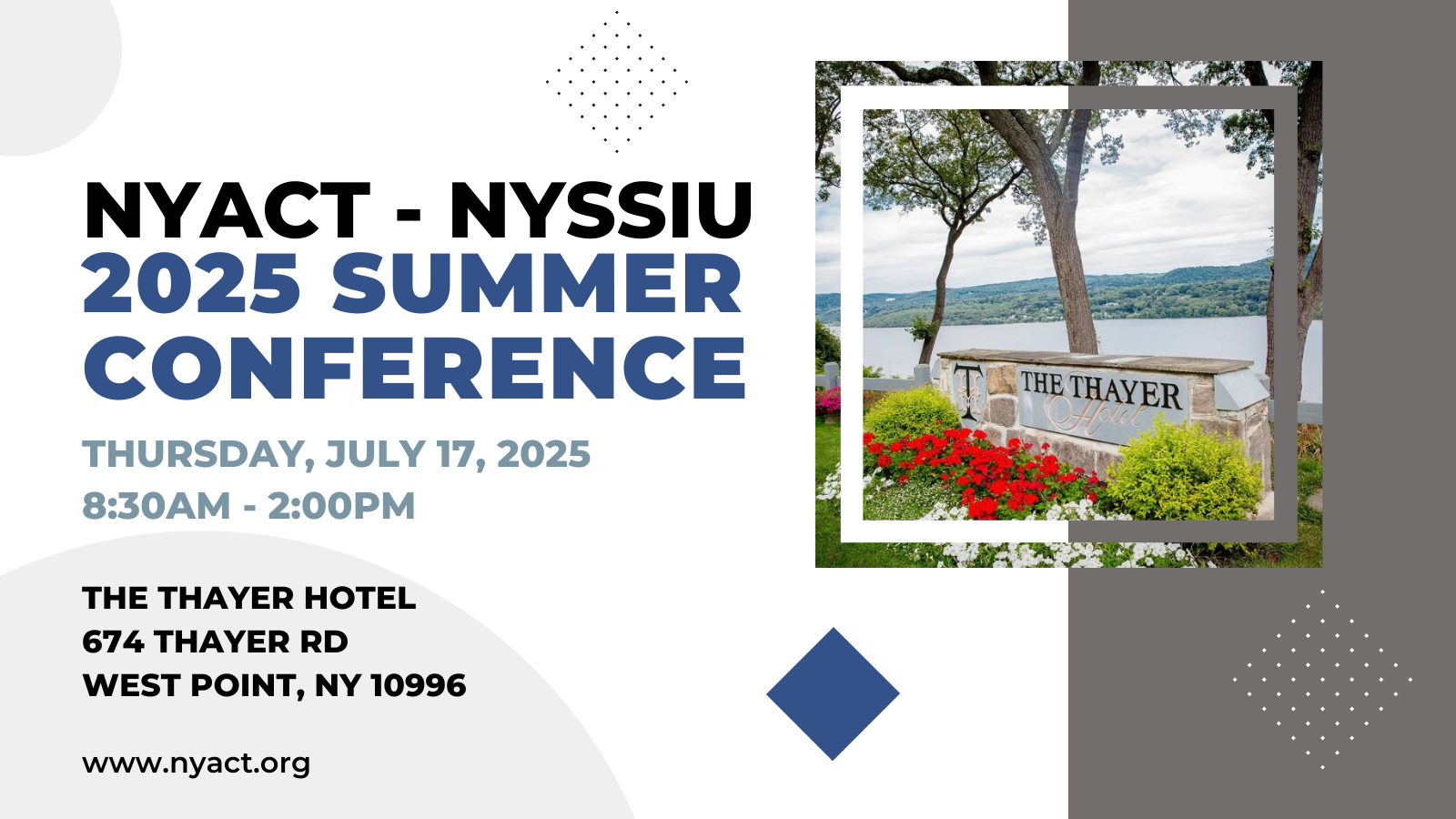 Summer Conference Image Thayer Hotel